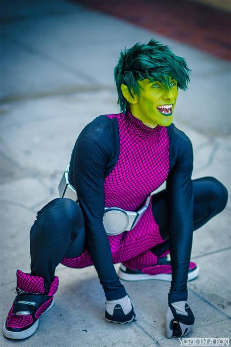 Perhaps there has always been less of a difference between them, a boy and a beast, than either of the two ever realized. Beast Boy | Gender-Swapped Cosplay by Chris Villain ...