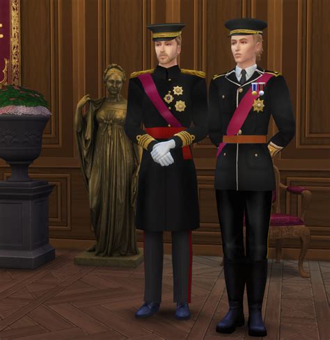 Mens Royal And Military Uniforms Do You Have A 🌸royal Cc🌸 Sims 4