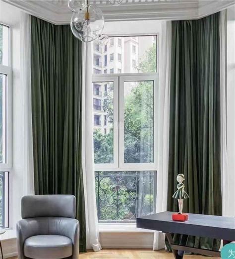 Create a full forest by wallpapering the whole room, or settle for a more subtle look by sticking to a feature wall. Pair of Olive Green Velvet Curtains Bedroom Velvet ...