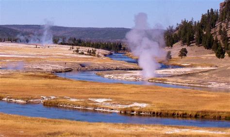 Lower Grand Loop Road In Yellowstone Alltrips