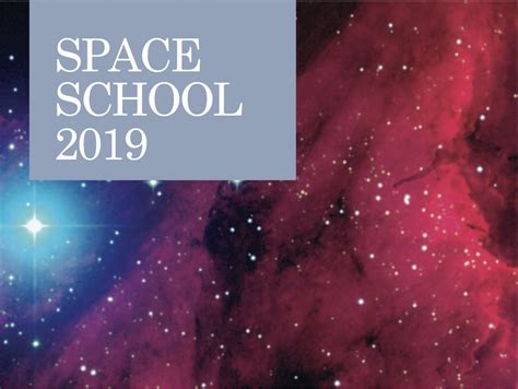 Space School 2019 Three Day Astronomy And Space Residential At The