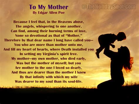 Poems And Poetries On Mothers Day