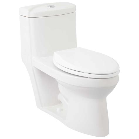 Kaminsky Dual Flush One Piece Elongated Siphonic Toilet Bathroom