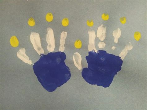 Handprint Menorah For Hanukkah Preschool Chanukah Craft Hanukkah