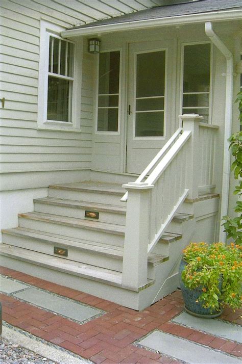 7 Best Bungalow Stair Railings Images On Pinterest Front Porch Design