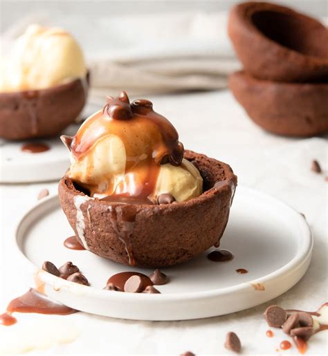Chocolate Cookie Bowls Kirbies Cravings