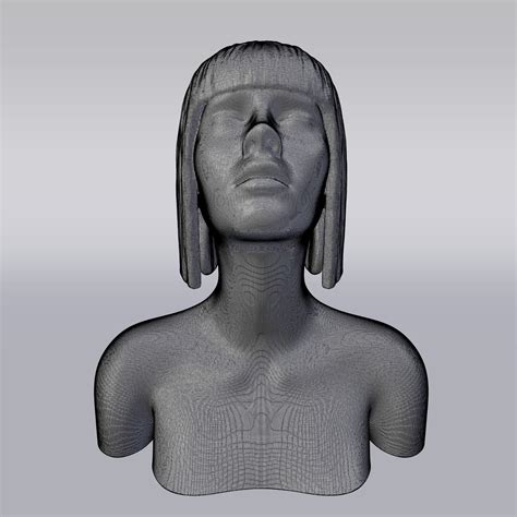 Naked Woman Bust 1 3d Model 3d Printable Cgtrader