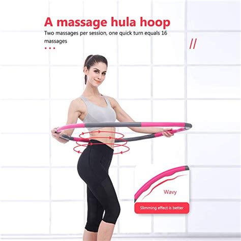 Resultsport Foam Padded Weighted Fitness Exercise 100cm Hula Hoop Level