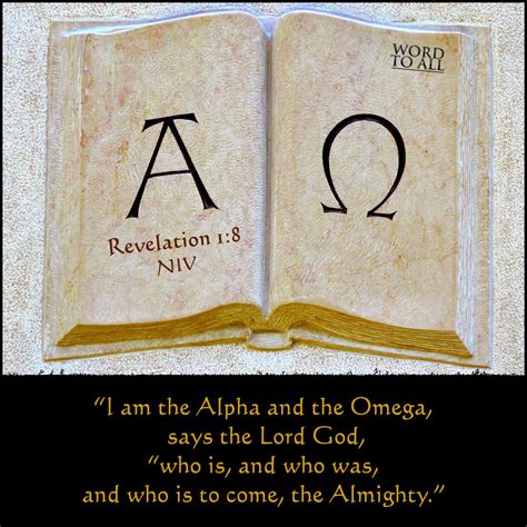 Revelation 18 Niv I Am The Alpha And The Omega Says The Lord God