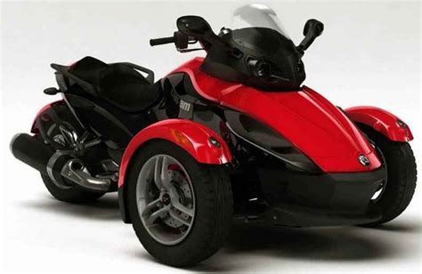 spyder 3 wheel motorcycle can am spyder bike can am