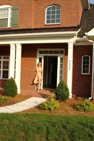 See And Save As Natacha Cone Naked On Her North Carolina Front Porch