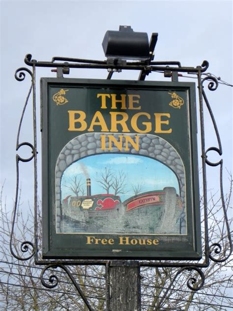 Sign For The Barge Inn © Maigheach Gheal Cc By Sa20 Geograph