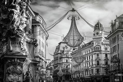 Vintage Vienna Black And White Photograph By Carol Japp Pixels