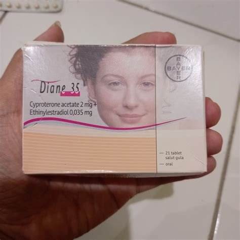 1 Box Diane 35 Contraceptive and for Acne Papulopustulos, Acne