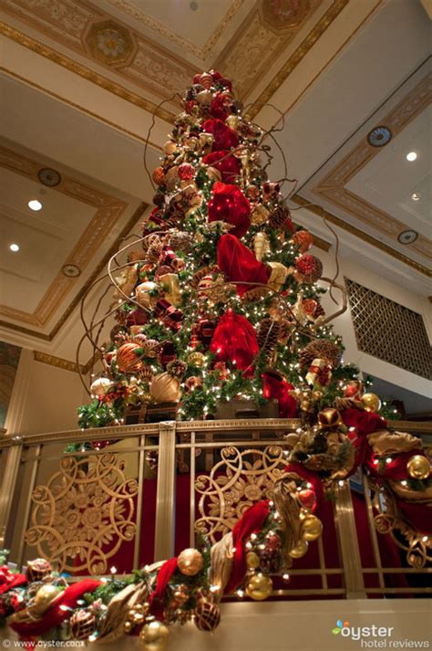 They used boughs of holly to decorate their doors to celebrate the return of the sun or the birth of a god. New York hotels deck their halls for Christmas | Oyster.com