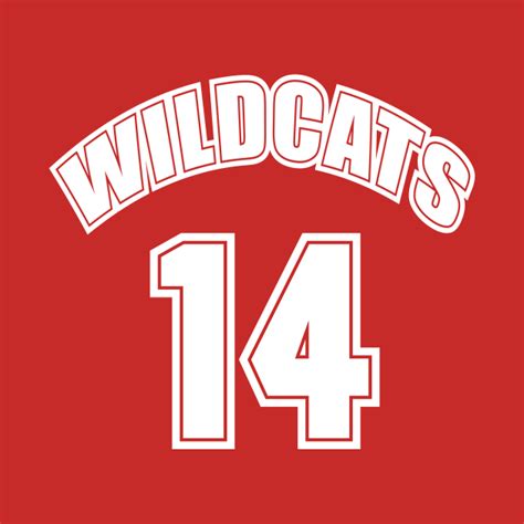 Wildcats 14 High School Musical T Shirt Teepublic