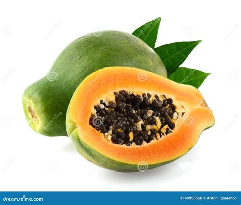 Sweet Papaya Fruit Stock Photo Image Of Orange Food 49955666