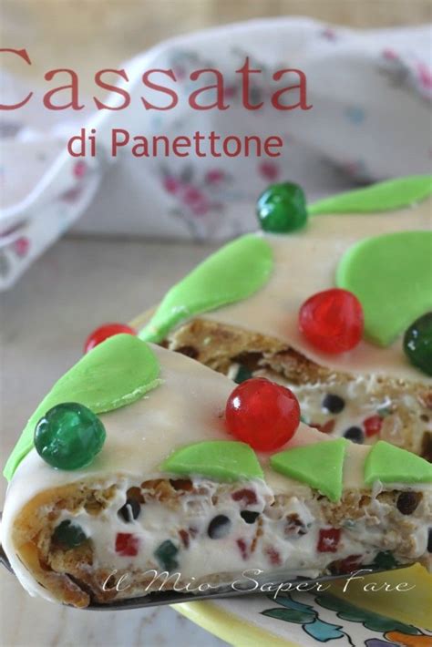 Torta cassata di panettone | con ricotta e gocce di ...