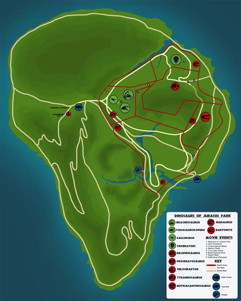 Fogyatékosság Biztonság Nap Jurassic Park The Game Map Jelölje Be
