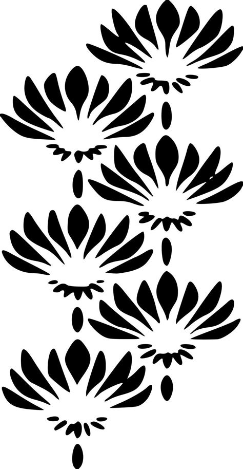 Black And White Laser Cut Out Designs 16222934 Vector Art At Vecteezy