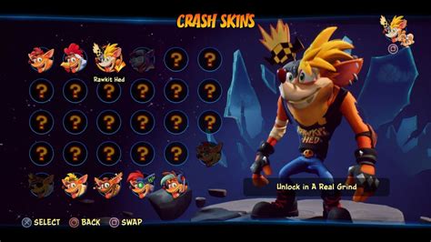Crash Bandicoot 4 Its About Time All Skins And How To Unlock Them