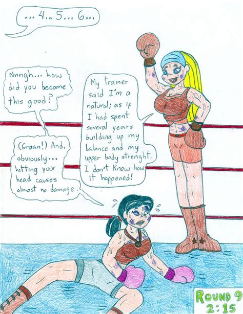 Boxing Lindsay Vs Heather By Jose Ramiro On Deviantart