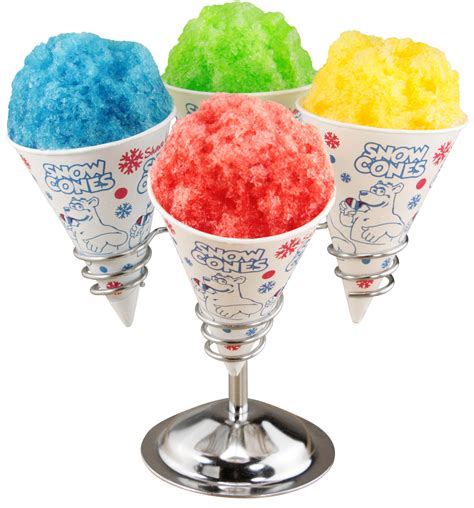 Snow Cone Syrup Flavors Flower Shaped Snow Cone Cups