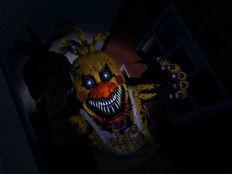 Nightmare Toy Chica Jumpscare By Gengar111 On Deviantart