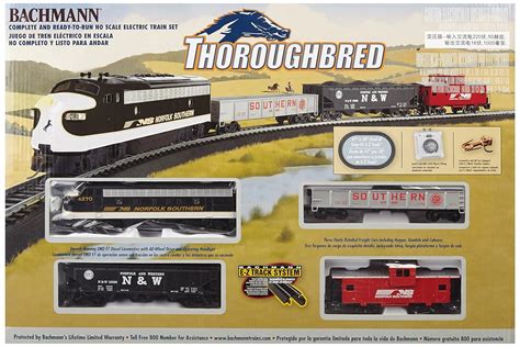 Bachmann Trains Thoroughbred Ready To Run Ho Scale Train Set Ebay