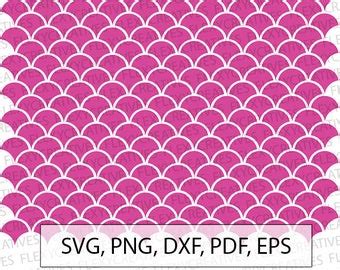 #cricut little mermaid svg file. Mermaid scale svg | Etsy
