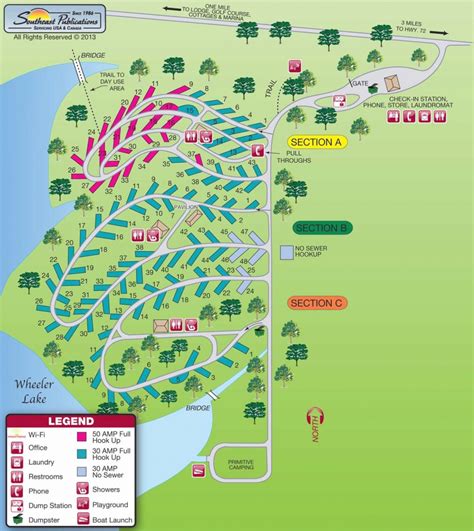 Bike and hiking trails take you through history, geology, and amazing sunsets. Illinois State Campgrounds Map | Printable Map