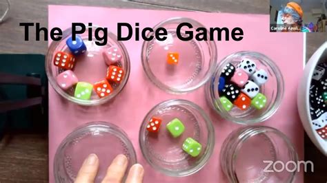 Maths Game Of Pig With Dice Counting For Early Years Nursery
