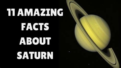 Saturn Facts and Information | 11 Interesting Facts About Planet Saturn