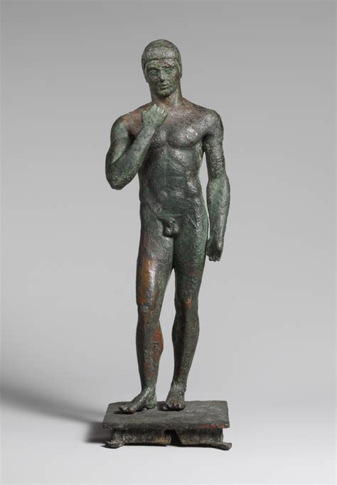 Bronze Youth Period Classical Date Ca 470 Bc Culture Greek