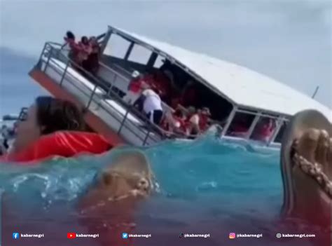 Video Viral Kapal Turis Tenggelam Di Bali Polda Tegaskan Itu Bukan Di