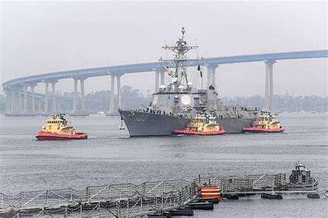 64 Sailors Test Positive For Covid 19 Aboard Us Navy Destroyer