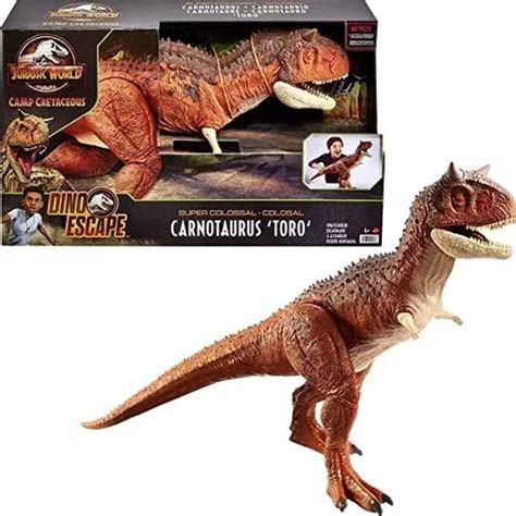 Mattel Carnotaurus Toro Colossal Jurassic World 91cm Mercadolibre