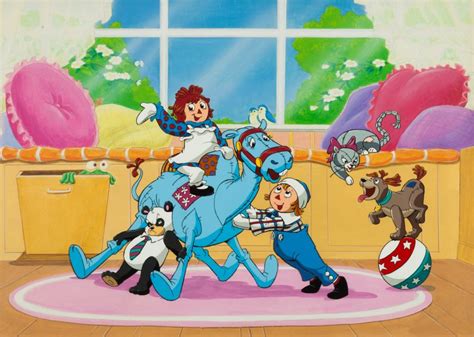 The film is mostly famous for being an example of deranged animation. SATURDAY MORNINGS FOREVER: THE ADVENTURES OF RAGGEDY ANN ...