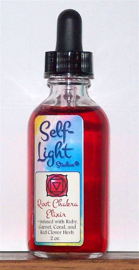 I Have Started Making My Own Elixirs Self Light Studios Root Chakra