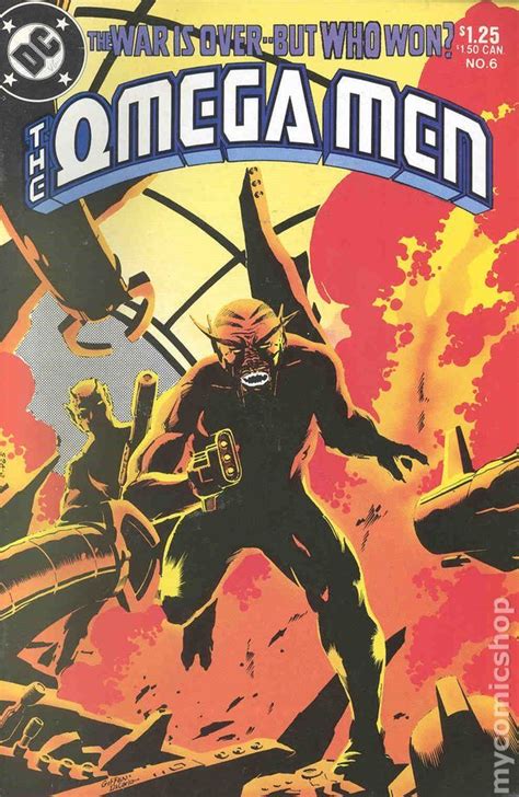 Omega Men 1983 1st Series 6 Omega Man Comic Book Covers Comic Covers