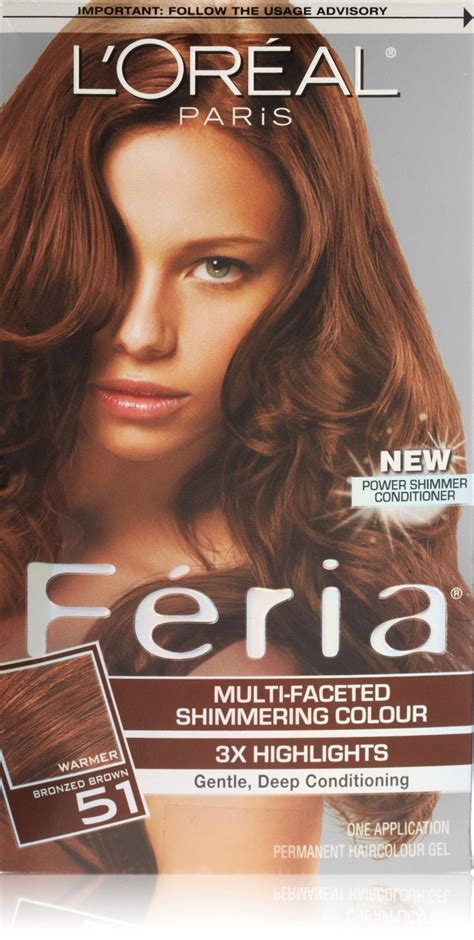 Loreal Feria Permanent Hair Color 51 Brazilian Brown