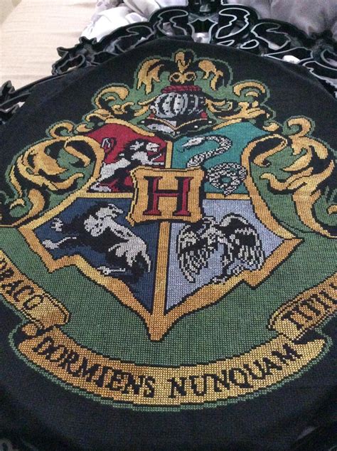 My Hogwarts Crest Cross Stitching Cross Stitch Harry Potter Cross