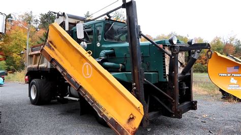 1989 Oshkosh P Series Plow Truck For Sale At Auction Youtube