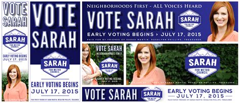 Political Campaign Marketing - Sarah for District 5 - Atlanta Web ...