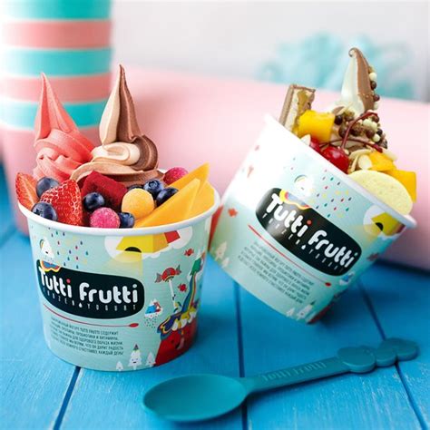 Tutti Frutti Frozen Yogurt Astana Turan Ave 37 Menu Prices