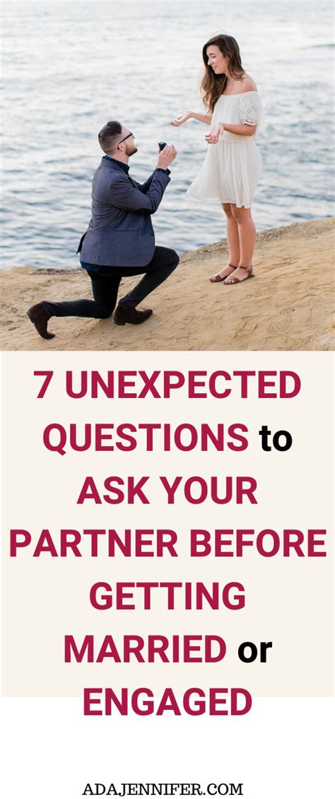 7 unexpected questions to ask your partner before getting married or engaged questions to ask