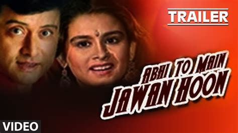 Abhi To Main Jawan Hoon 1989 Hindi Movie Trailer Sachinsohnipadmini