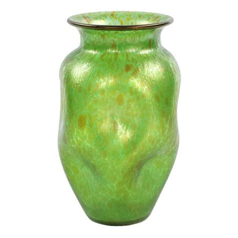 Vandermark Iridescent Art Glass Vase For Sale At 1stdibs Vandermark Glass Vandermark Art