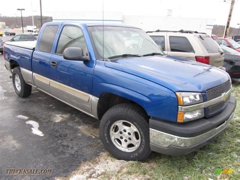 2003 Chevrolet Silverado 1500 Z71 Extended Cab 4x4 In Arrival Blue