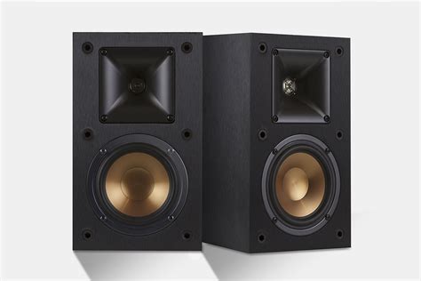 This creates the cleanest, most natural sound possible. Klipsch R-14M Reference Bookshelf Speakers | Bookshelf ...